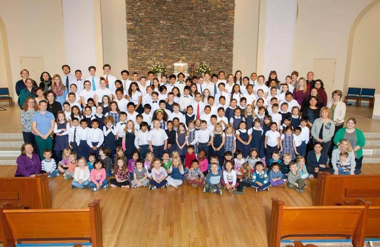 PHOTO - Immaculata School Hendersonville first day of school. (Photo via Facebook)