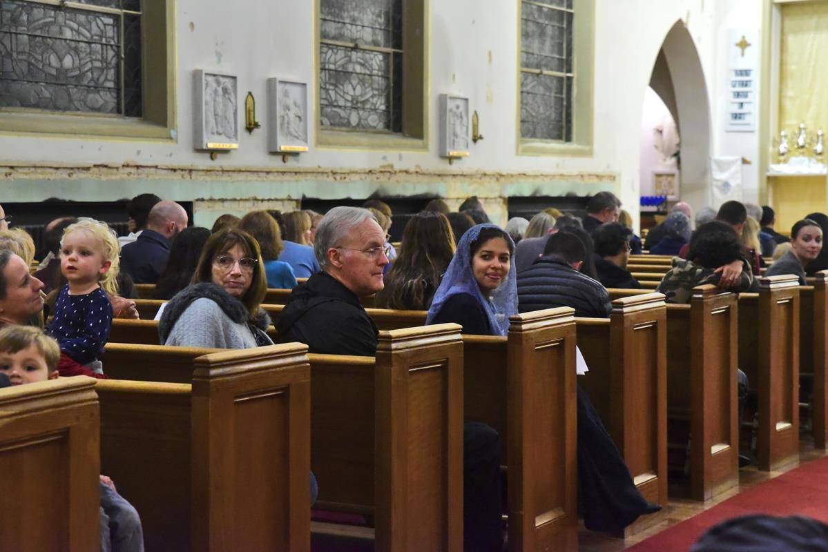 The Sacred Music for Advent and Christmas was held at St. Patrick Cathedral in Charlotte on Dec. 3. Watch full video of the concert: https://youtu.be/6wZdP22IF0Q (Photo by James Sarkis)