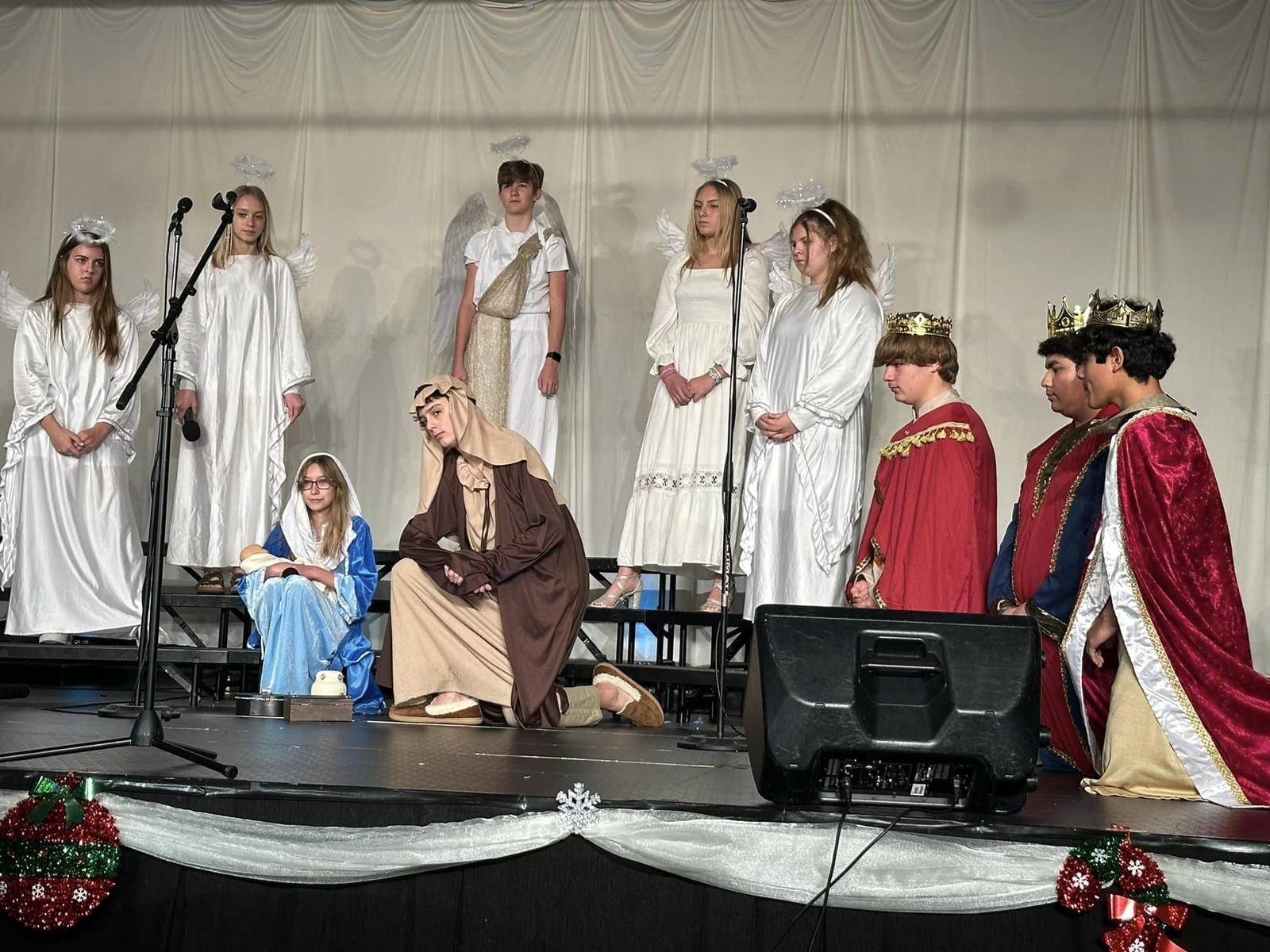 Immaculate Heart of Mary School performed a Christmas Musical.
