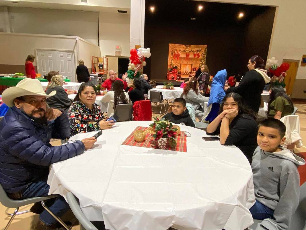 Good Shepherd Parish in King celebrated Christmas with a celebration Dec. 21.