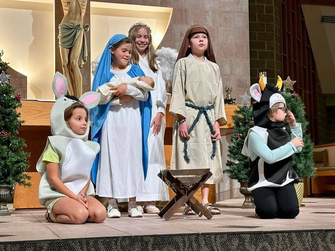St. Matthew Parish’s Children’s Nativity was a beautiful celebration of the Christmas story, brought to life by the parish kids.