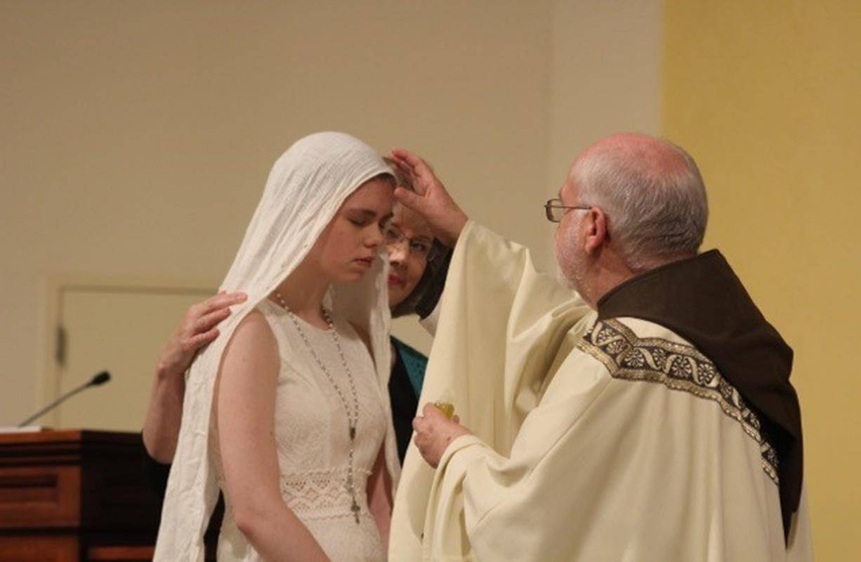 HENDERSONVILLE — Easter Vigil at Immaculate Conception Church. (Provided by Father Martin Schratz)