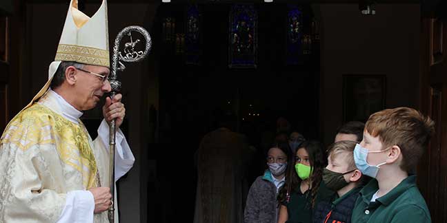 Bishop Jugis steered the Charlotte diocese through the COVID-19 pandemic