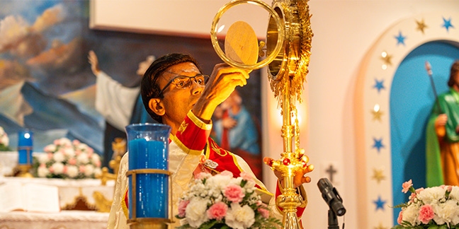 From India to Charlotte, Father Baiju marks 25 years
